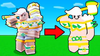 Creating BEDWARS KITS In Roblox DOODLE TRANSFORM..