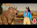 🦖 roarr t rex vs triceratops dinosaur for kids educational video for kids hey tenny