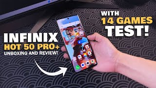 Infinix HOT 50 Pro+ Unboxing & Review with Game Test - ang Smooth ng Performance!