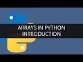 Arrays in Python Explained | Python Array Tutorial | Python Tutorial | Edureka