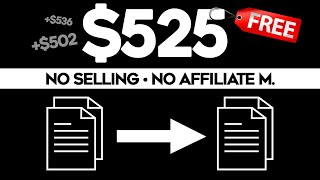 Earn $500 Copy Pasting Files (NO SELLING) | Free PayPal Money