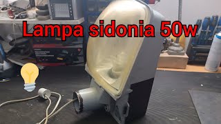 lampa sidonia 50w (čištění, skládání a zkouška funkčnosti)