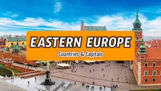 Eastern Europe Countries and Capitals | తూర్పు ఐరోపా దేశాలు మరియు రాజధానులు | Yvm Vlogs