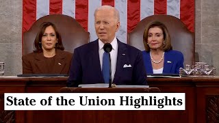 State of the Union 2022: Highlights from President Biden's Address