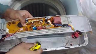 Haier automatic washing machine Not turn on how to repair