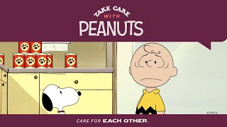 Take Care with Peanuts: A Friend is Someone Who Listens