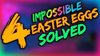 (6 YEARS LATER) NEW! 4 IMPOSSIBLE EASTER EGGS SOLVED!! ZOMBIES