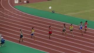 20231014福岡県中学新人陸上 1年男子100m決勝