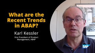 Recent trends in ABAP