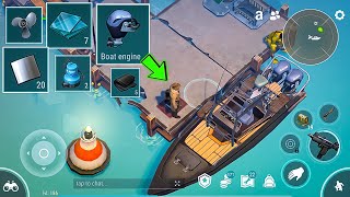 HOW TO GET MOTORBOAT PARTS ! Last Day On Earth Survival