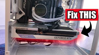 Stop your GPU from Sagging! - RTX 4070 Ti Gigabyte Aero Anti-Sag Bracket mounting Tutorial