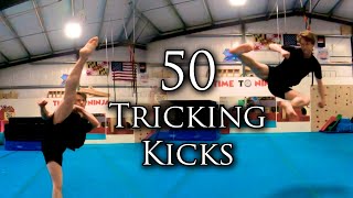 50 Tricking KICKS | A Progressive Session