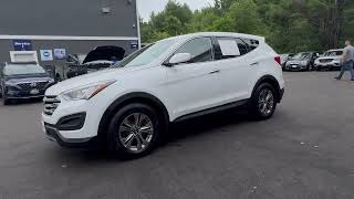 Carfive - White 2016 Hyundai Santa Fe Sport 2.4 Base AWD SUV 5 Passenger