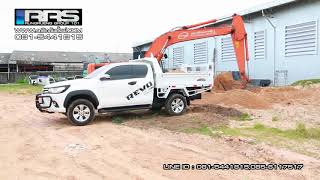 รีวิวการใช้งานกระบะดั้มพ์ Toyota Revo Perrunner cab DUMP TRUCK