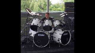 James Hetfield on drums