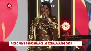 Recho Rey performs at the 2025 Zzina Awards