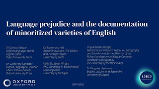 Language prejudice and the documentation of minoritized varieties of English