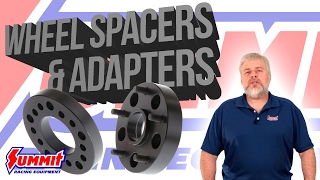 Wheel Spacers \u0026 Adapters - Summit Tech Talk with Carl