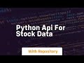 python api for stock data