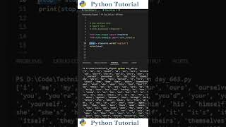 Removing Stop Words From Text In Python | Python Tutorial