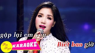 Ngại Ngùng Karaoke - Thúy Huyền, Thúy Hằng | Beat Chuẩn