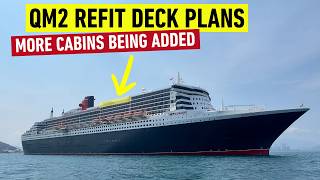 HUGE changes revealed in QM2 Deck Plans - More Cabins, No BookShop?