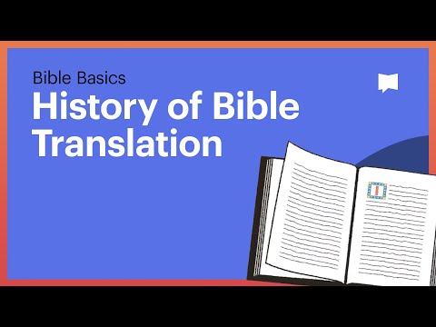 Who first translated Bible into English?