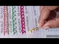 hand embroidery stitches 10 different blanket stitch design