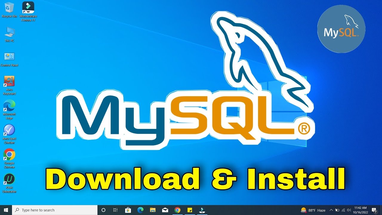 How To Install MySQL On Windows 10 - YouTube