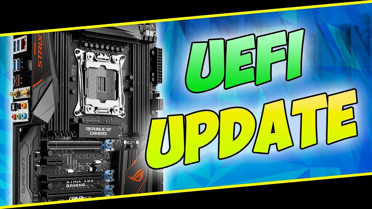 BIOS / UEFI Update | Tutorial | German / Deutsch | PC-Basics - YouTube