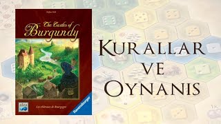 Castles of Burgundy Kutu Oyunu Türkçe - Kurallar ve Oynanış