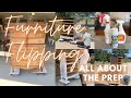 FURNITURE PAINTING FOR BEGINNERS | All About The Prep | Tallboy Dresser Makeover Part 1