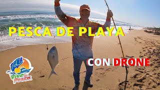 Pesca de Playa con Drone