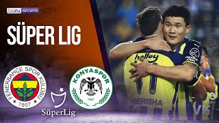 Fenerbahce vs Konyaspor | SÜPER LIG HIGHLIGHTS | 03/20/2022 | beIN SPORTS USA