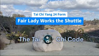 Master Tai Chi Yang Style 24 Form-Fair Lady Works the Shuttle Step by Step