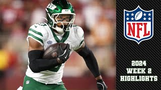 Jets Rookie RB Braelon Allen ALL TOUCHES In 2-TD Game | 2024 Week 2 Highlights vs. Titans