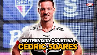 CEDRIC SOARES É APRESENTADO COMO REFORÇO DO SÃO PAULO - Coletiva | Arquibancada Tricolor