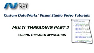 .net Multi-Threading Tutorial Part 2