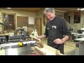 how to cut dovetails on the tablesaw