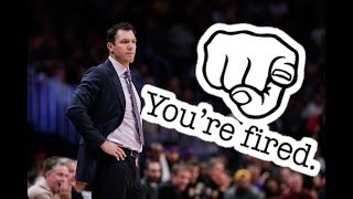 Should the Lakers fire Luke Walton after their loss dropped them to 28-29?