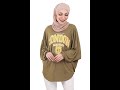 [B5327] KM Jesnita Women Cotton Batwing Blouse