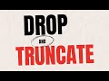 Oracle DROP and TRUNCATE table (DDL Commands) | Oracle SQL fundamentals