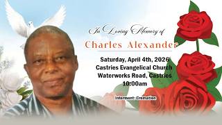 In loving Memory of Charles Alexander