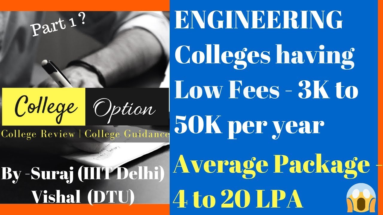 Low Fees Top Engineering Colleges In India 2021 - Top BTech College ...