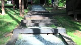 Jellystone Golden Valley cabin walk