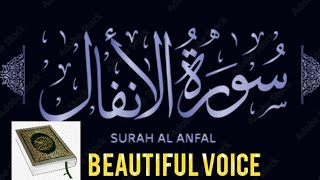 Surah Al-Anfaal  || Hafiz Hafeez ullha|سورة الانفال|, beautiful Recitation