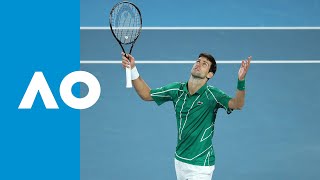 Djokovic takes the fourth set against Thiem - 4th Set Highlights | Australian Open 2020 Final