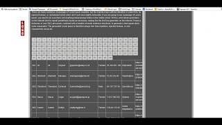 Javascript functionality / import a table from a json file
