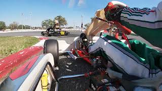 KA100 Senior Ocala Gran Prix USPKS Sunday Final Onboard (Last Lap Crash!!!)