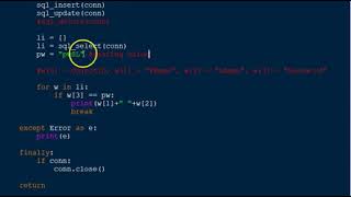 Python SQLite database demonstration PT2